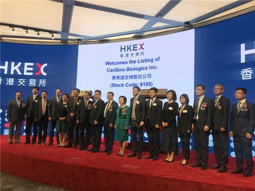 康希诺生物港交所成功上市，助力我司投资组合再添亮色